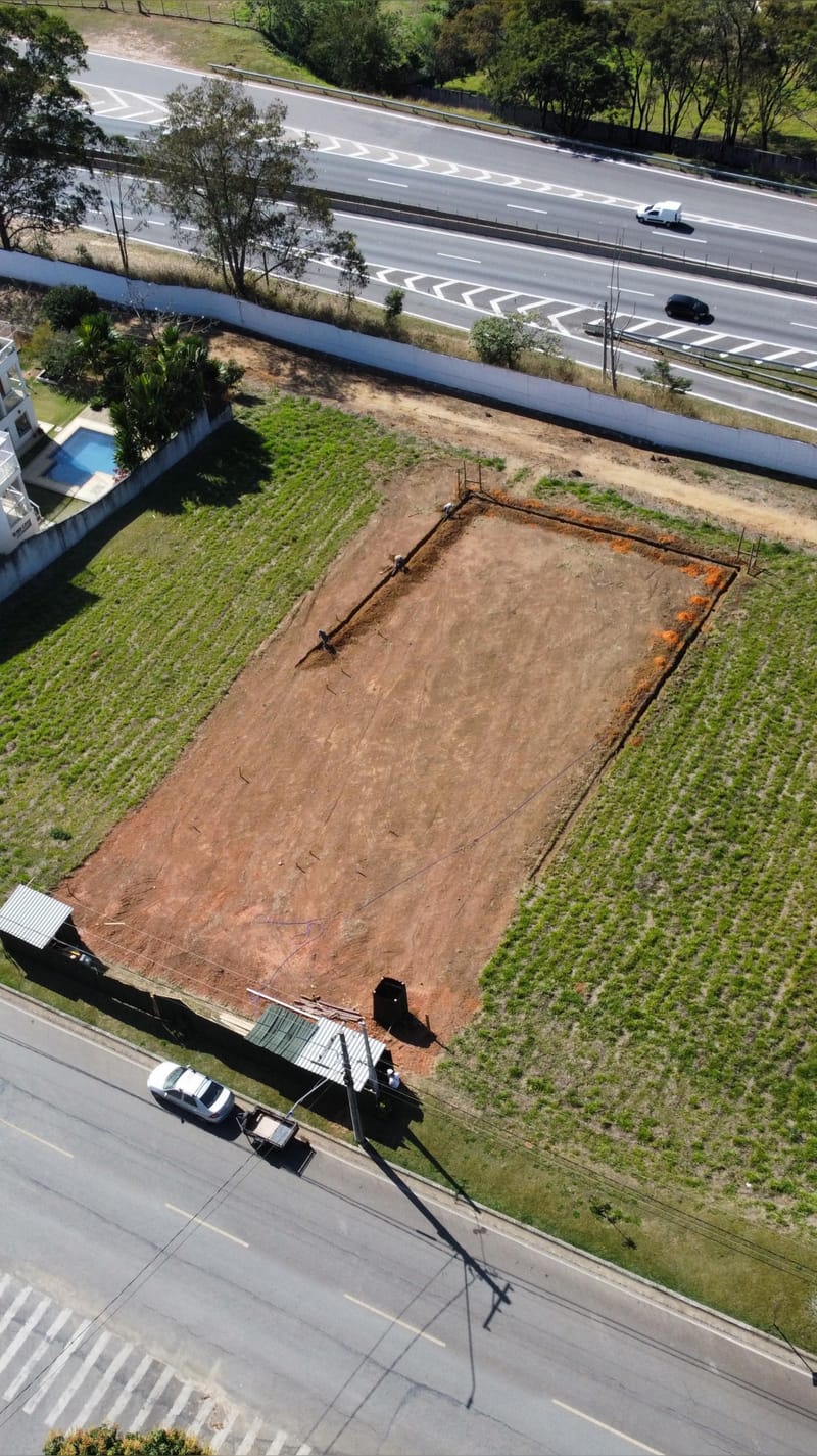 Obra executada no condomínio residencial Recanto Santa Bárbara - Jambeiro/SP