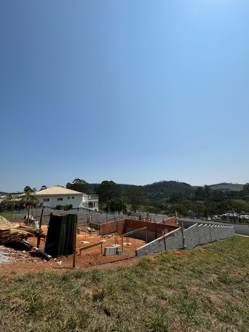 Obra executada no condomínio residencial Recanto Santa Bárbara - Jambeiro/SP