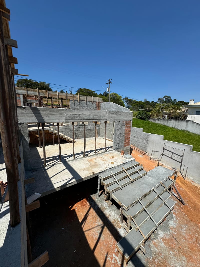 Obra executada no condomínio residencial Recanto Santa Bárbara - Jambeiro/SP