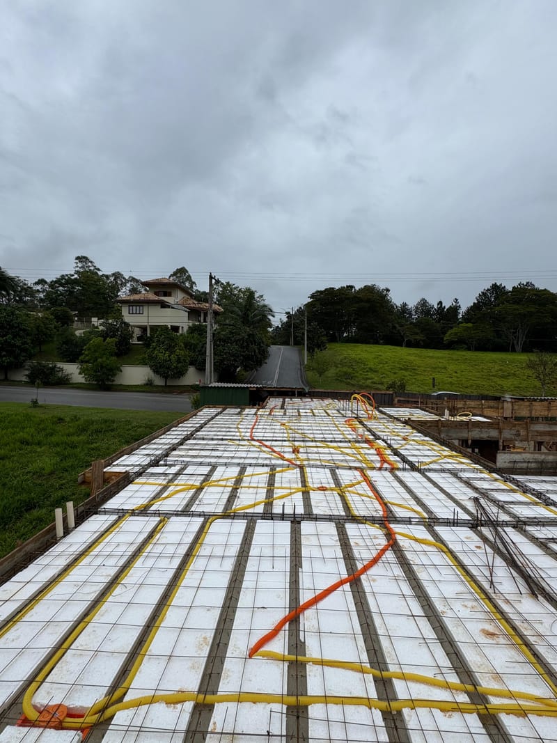 Obra executada no condomínio residencial Recanto Santa Bárbara - Jambeiro/SP