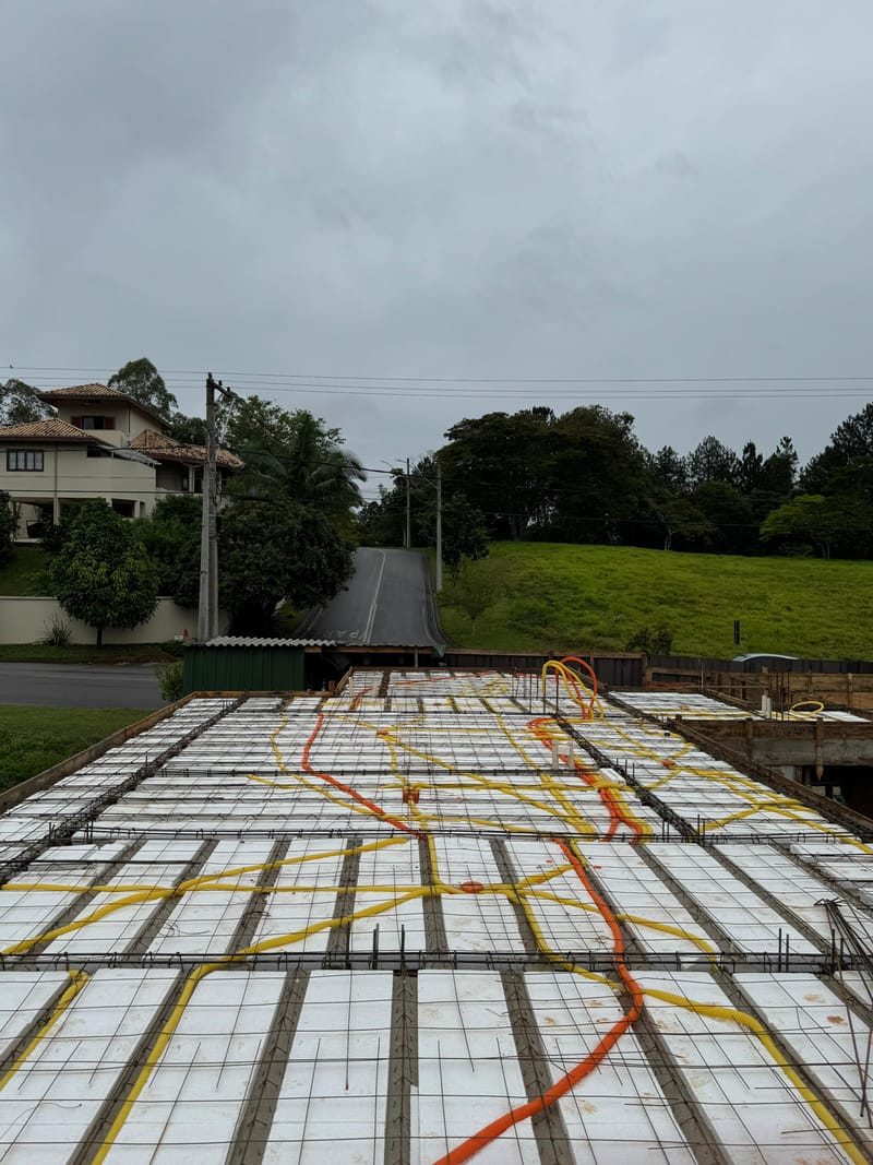 Obra executada no condomínio residencial Recanto Santa Bárbara - Jambeiro/SP