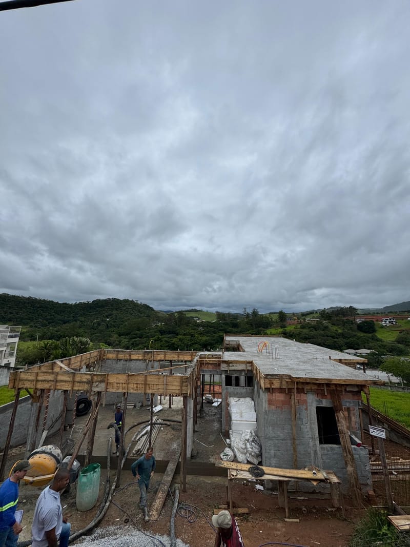 Obra executada no condomínio residencial Recanto Santa Bárbara - Jambeiro/SP