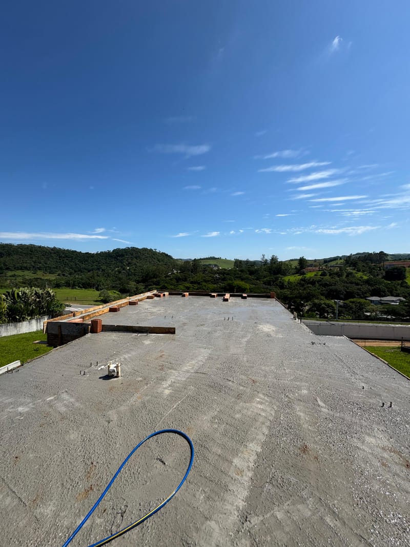 Obra executada no condomínio residencial Recanto Santa Bárbara - Jambeiro/SP