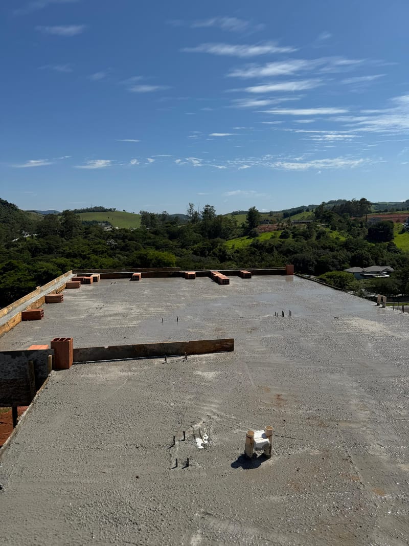 Obra executada no condomínio residencial Recanto Santa Bárbara - Jambeiro/SP