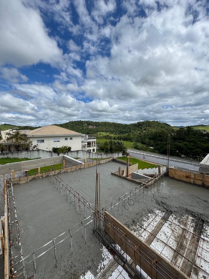Obra executada no condomínio residencial Recanto Santa Bárbara - Jambeiro/SP