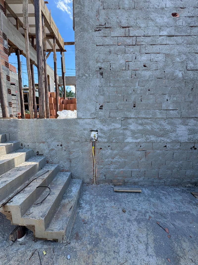 Obra executada no condomínio residencial Recanto Santa Bárbara - Jambeiro/SP