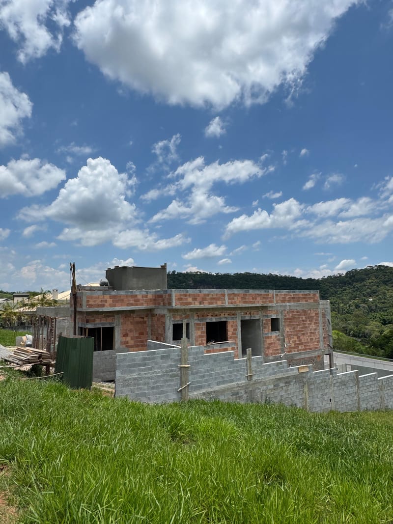 Obra executada no condomínio residencial Recanto Santa Bárbara - Jambeiro/SP
