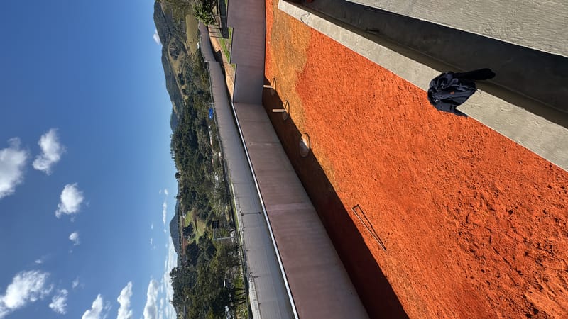 Obra executada no condomínio residencial Recanto Santa Bárbara - Jambeiro/SP