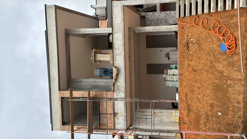 Obra executada no condomínio residencial Recanto Santa Bárbara - Jambeiro/SP