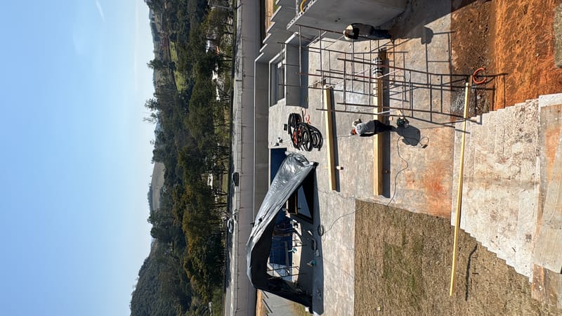 Obra executada no condomínio residencial Recanto Santa Bárbara - Jambeiro/SP