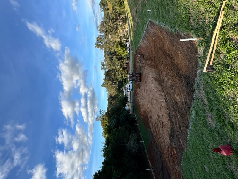 Obra executada no condomínio residencial Recanto Santa Bárbara - Jambeiro/SP