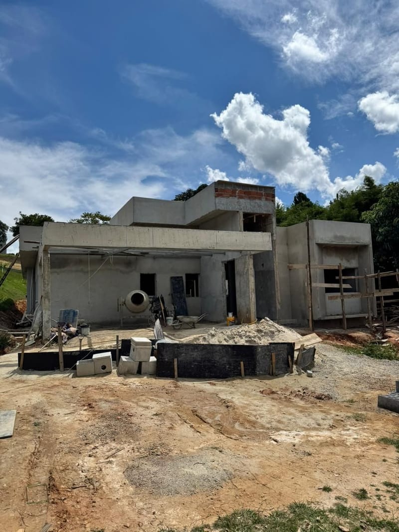 Obra executada no condomínio residencial Recanto Santa Bárbara - Jambeiro/SP
