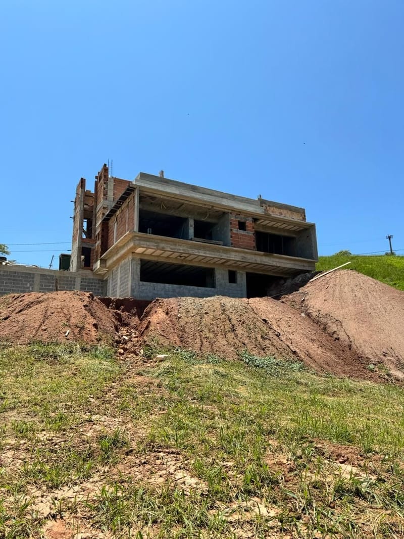 Obra executada no condomínio residencial Recanto Santa Bárbara - Jambeiro/SP