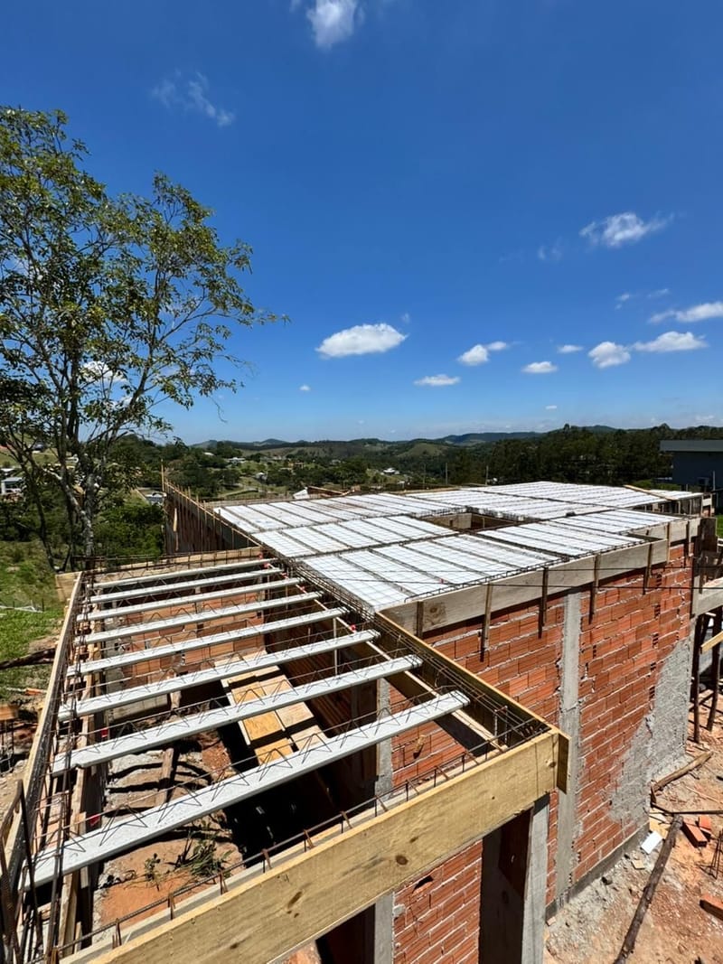 Obra executada no condomínio residencial Recanto Santa Bárbara - Jambeiro/SP
