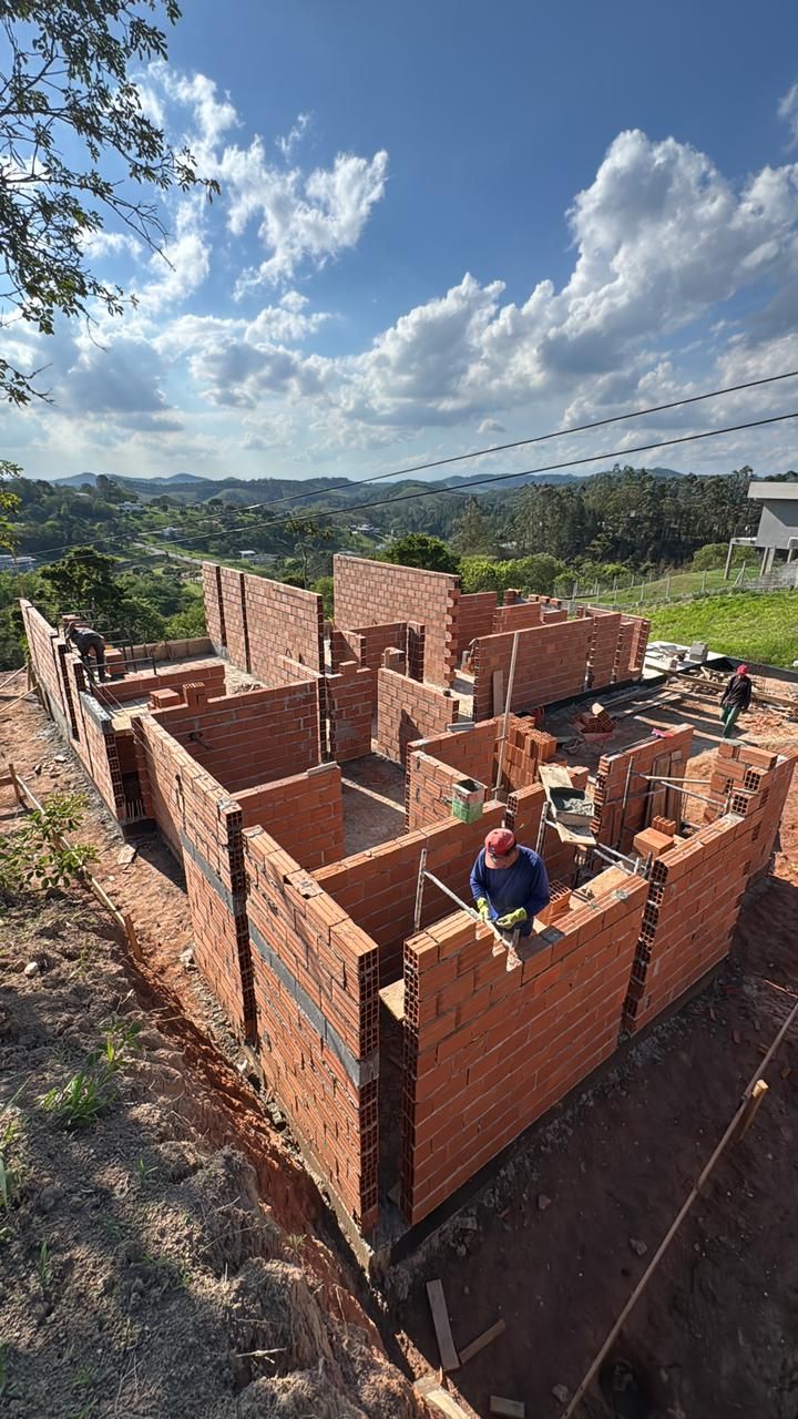 Obra executada no condomínio residencial Recanto Santa Bárbara - Jambeiro/SP