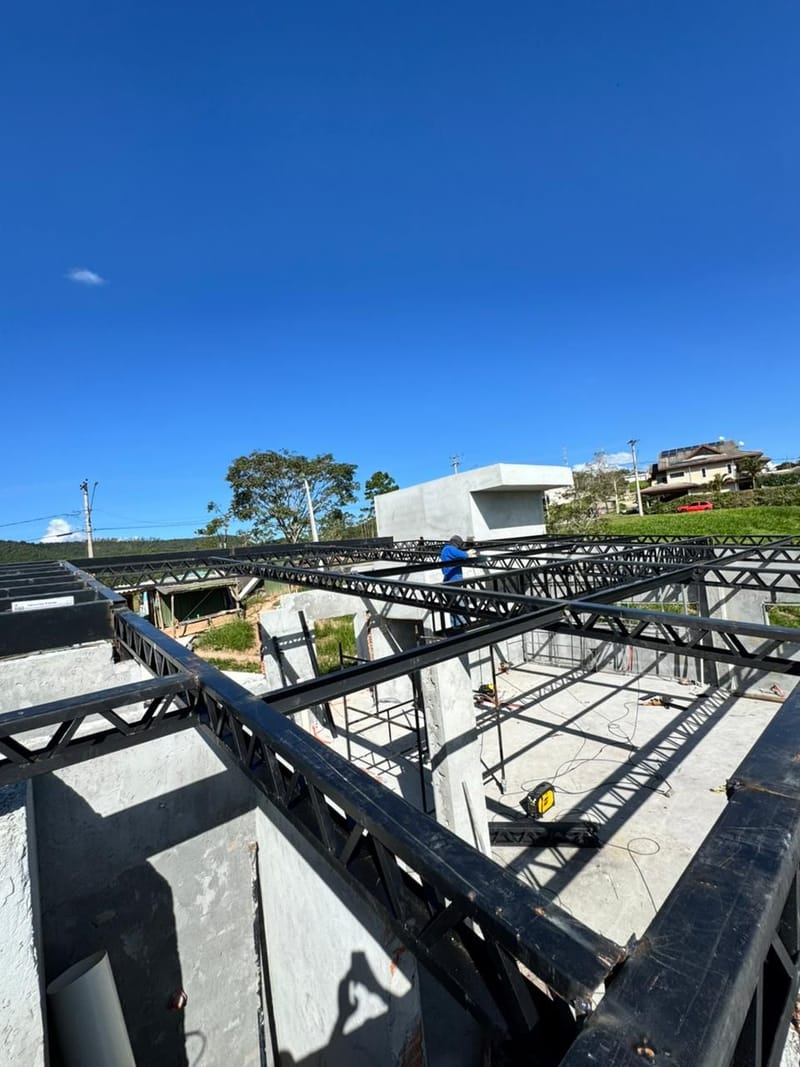 Obra executada no condomínio residencial Recanto Santa Bárbara - Jambeiro/SP