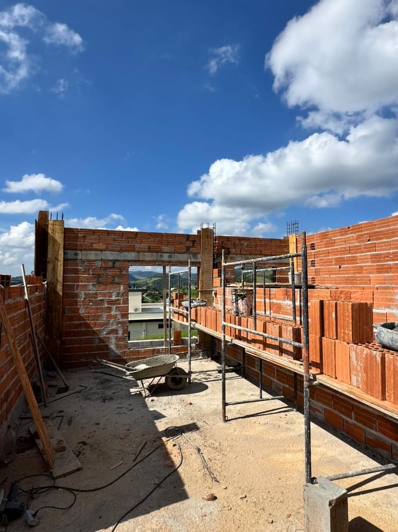 Obra executada no condomínio residencial Recanto Santa Bárbara - Jambeiro/SP