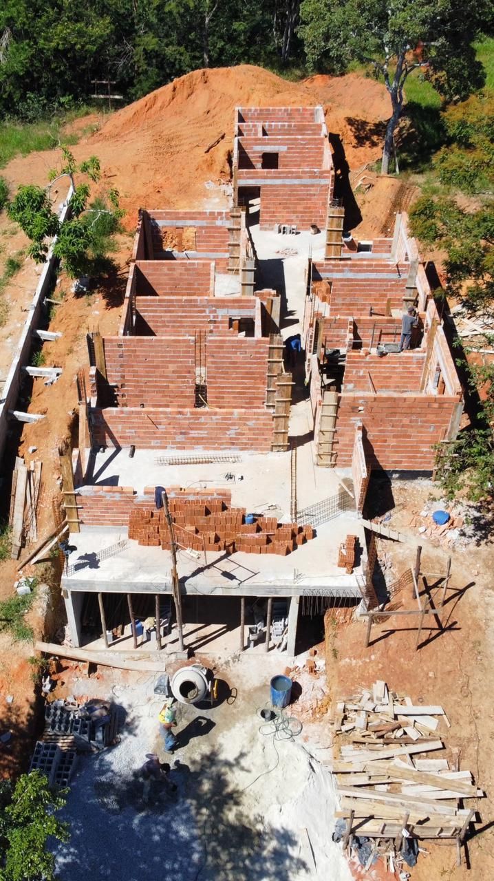Obra executada no condomínio residencial Recanto Santa Bárbara - Jambeiro/SP