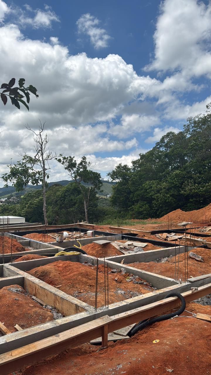 Obra executada no condomínio residencial Recanto Santa Bárbara - Jambeiro/SP