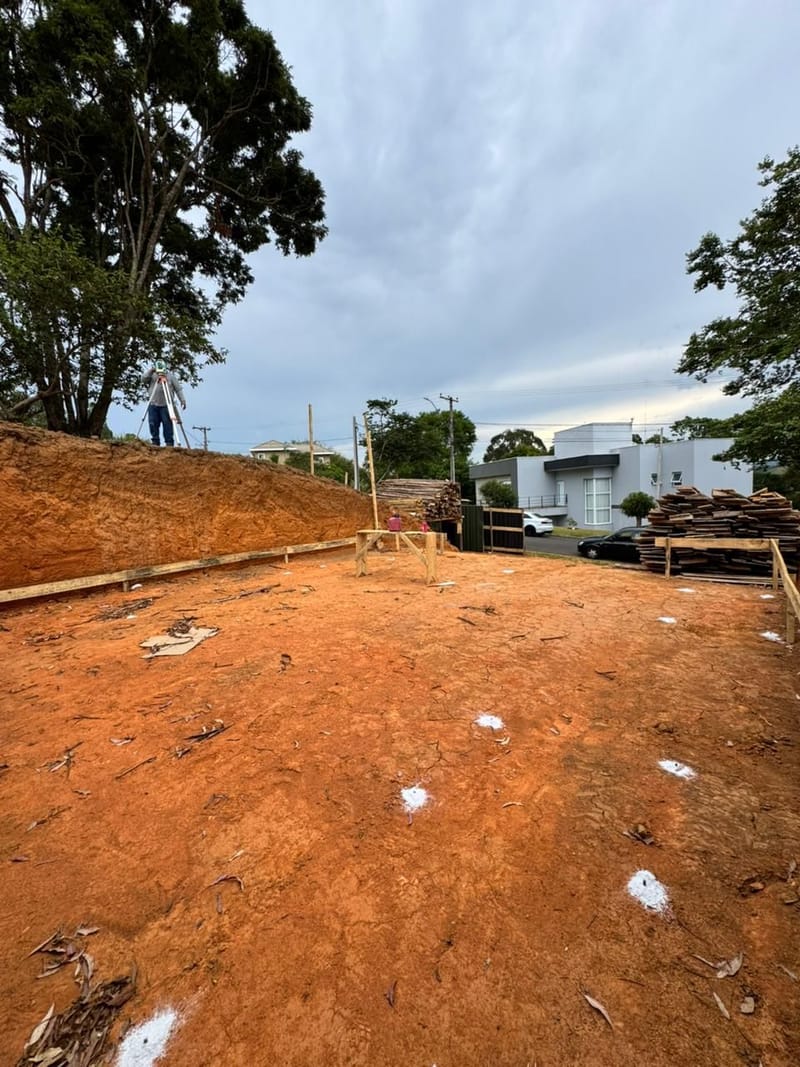 Obra executada no condomínio residencial Recanto Santa Bárbara - Jambeiro/SP