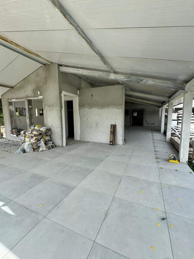Obra em andamento no condomínio aeronáutico Ipuã