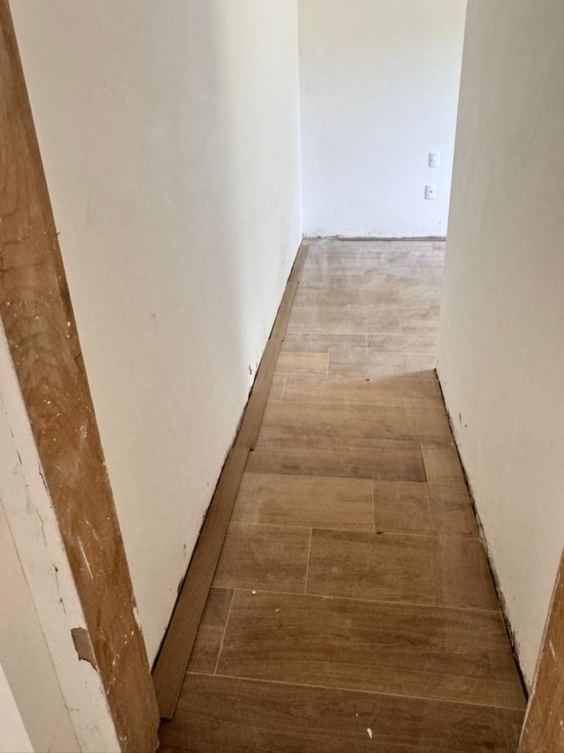 Obra em andamento no condomínio aeronáutico Ipuã