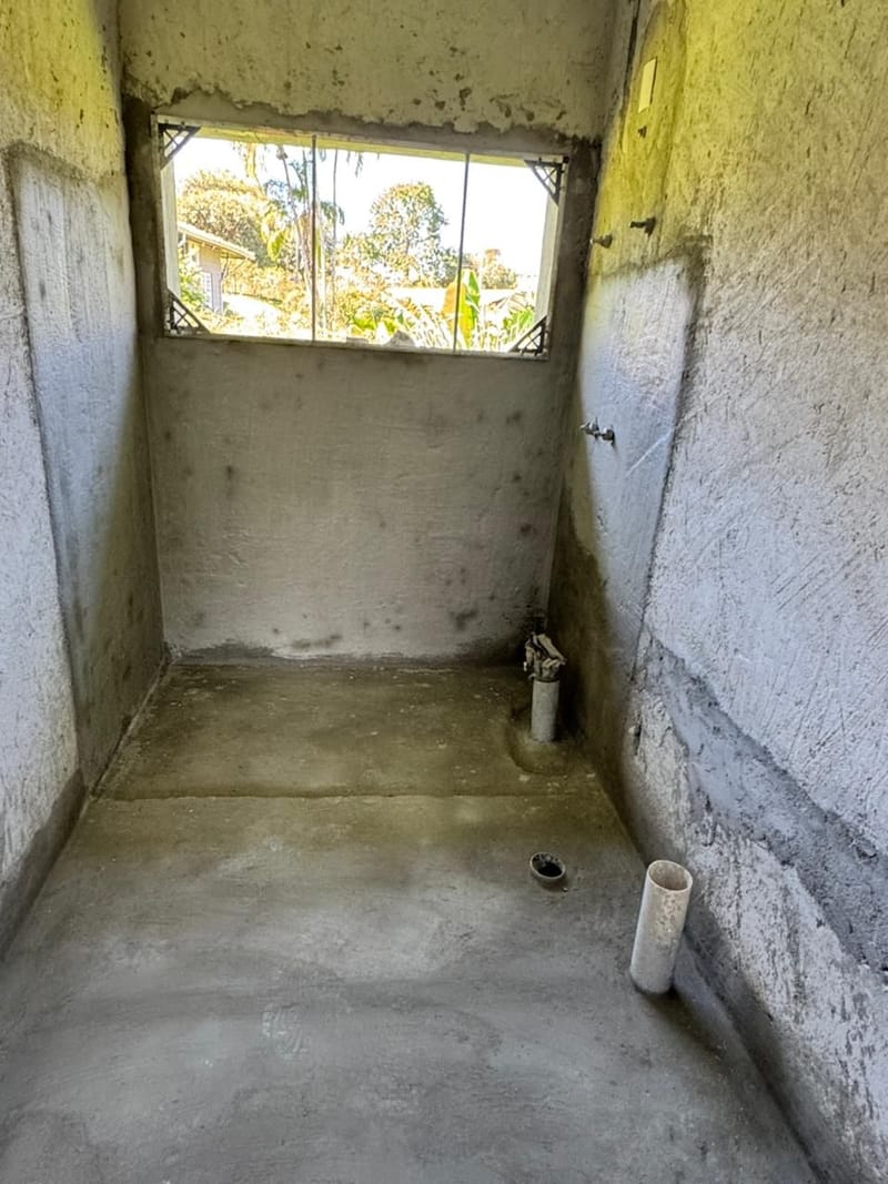 Obra em andamento no condomínio aeronáutico Ipuã