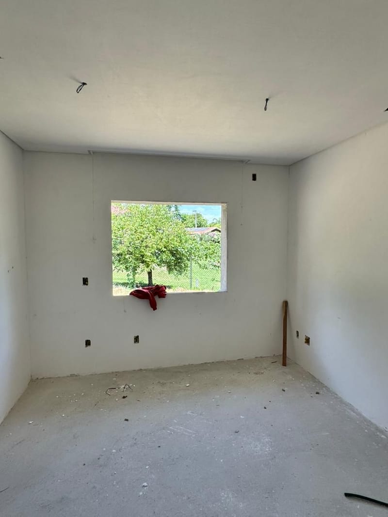 Obra em andamento no condomínio aeronáutico Ipuã