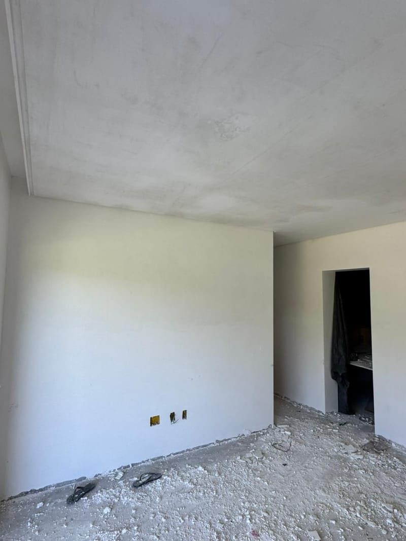 Obra em andamento no condomínio aeronáutico Ipuã