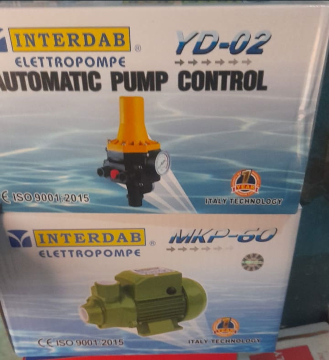 Interdab Automatic Pump Controls
