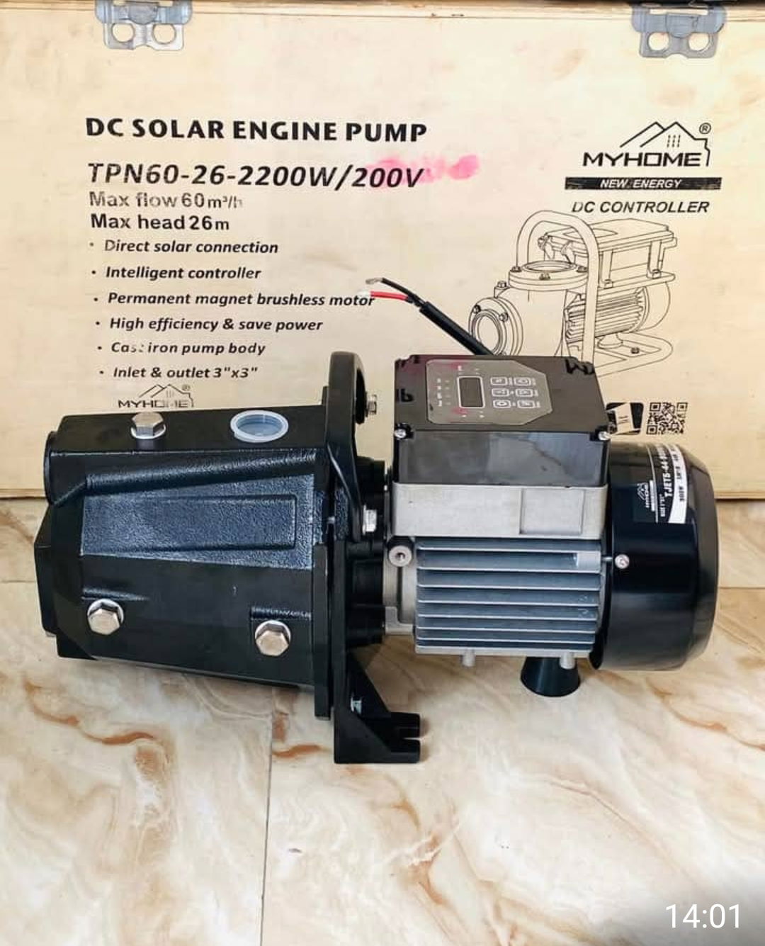 DC Solar Engine Pump