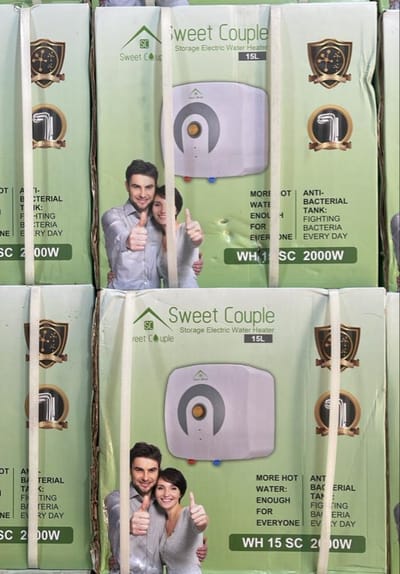 Sweet Couple 2000W Water Heater