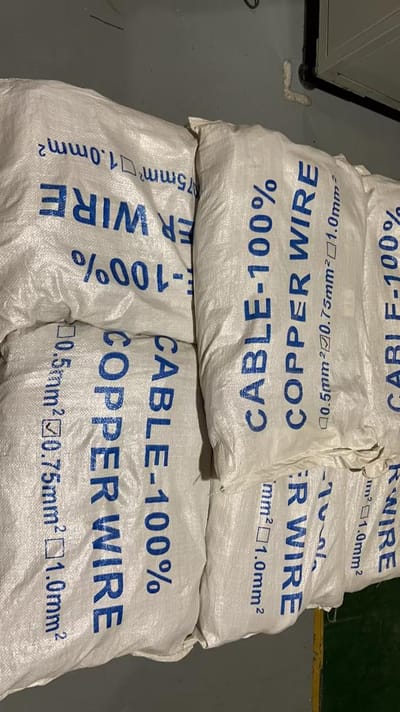 Cable 100% copper wire