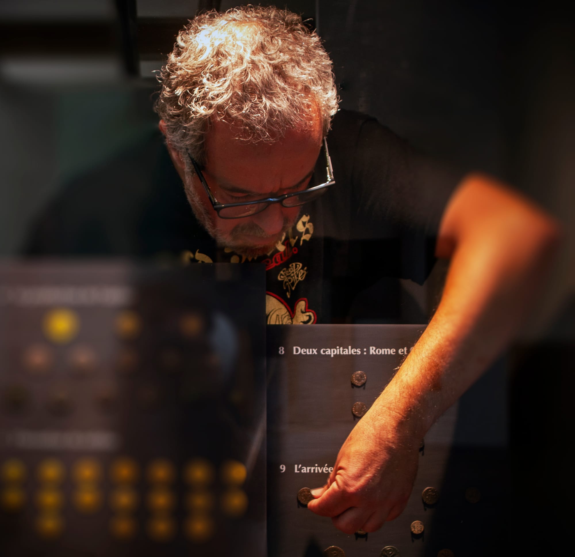 Vitrine des monnaies/Arles