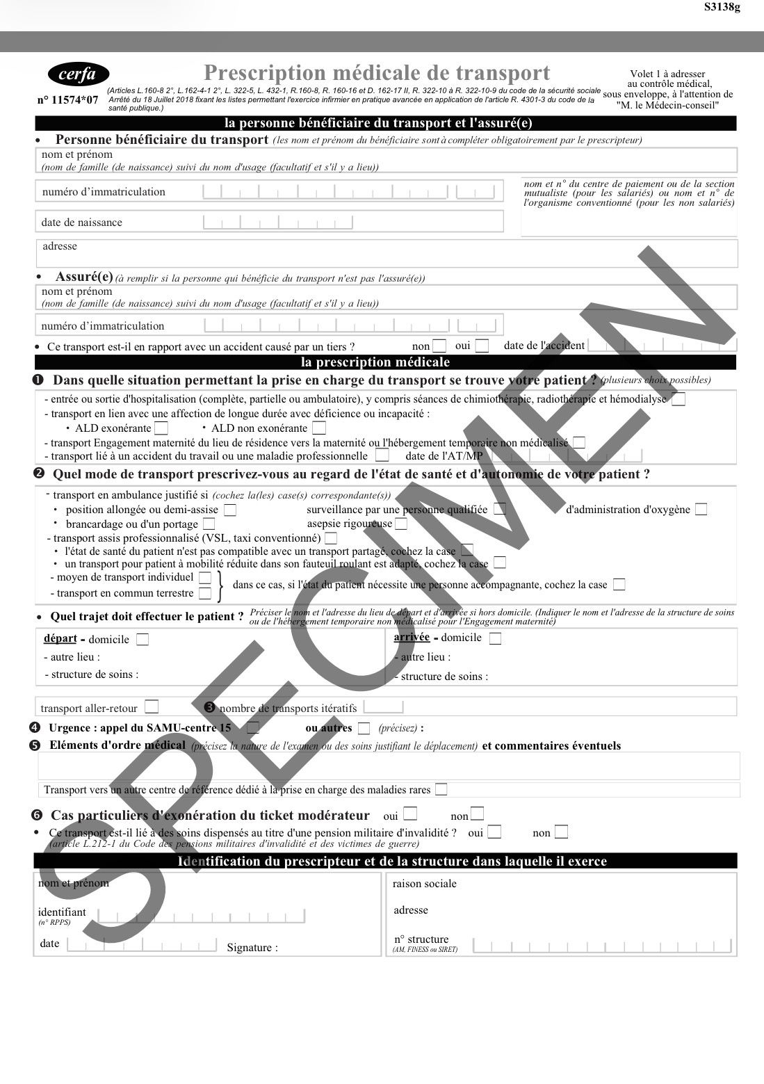 Comprendre la prescription médicale de transport