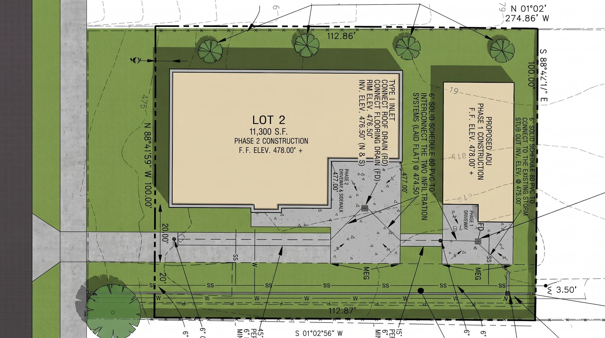 Lot 2 SFR and ADU - King County - N.W. Washington