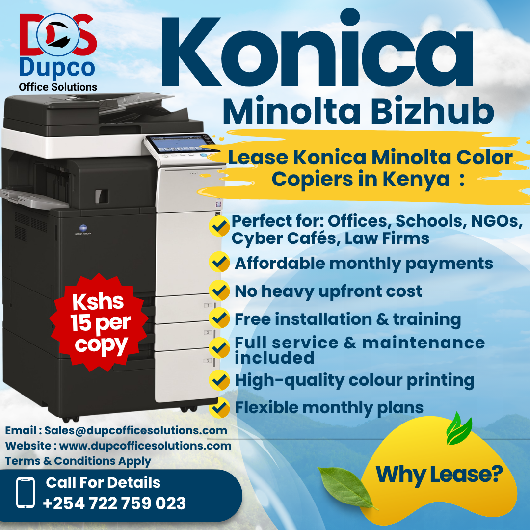 Cost-Effective Copier Leasing – PRINT SMARTER, NOT HARDER! - Konica Minolta Colour Copiers .