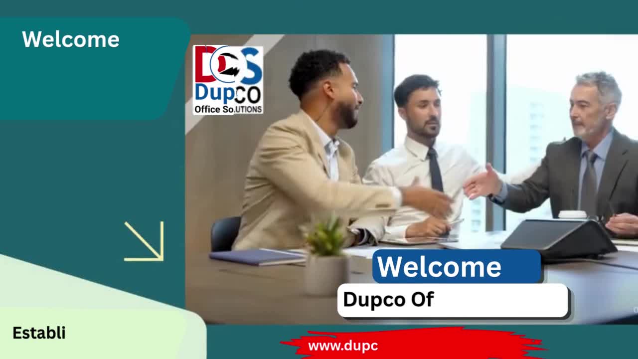 Empowering Productivity, building partnerships  Discover the Dupco Difference thumbnail