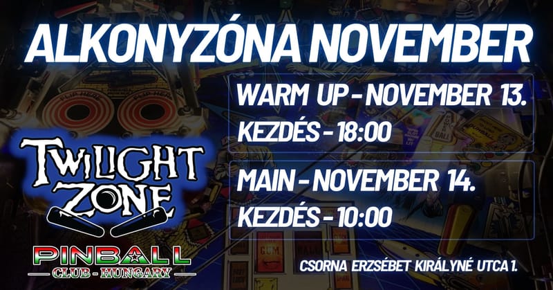 Alkonyzóna November