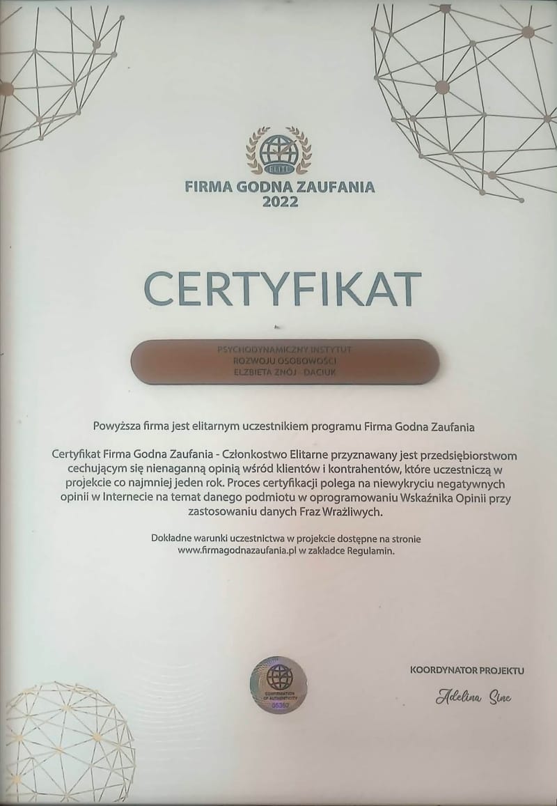 FIRMA GODNA ZAUŁANIA