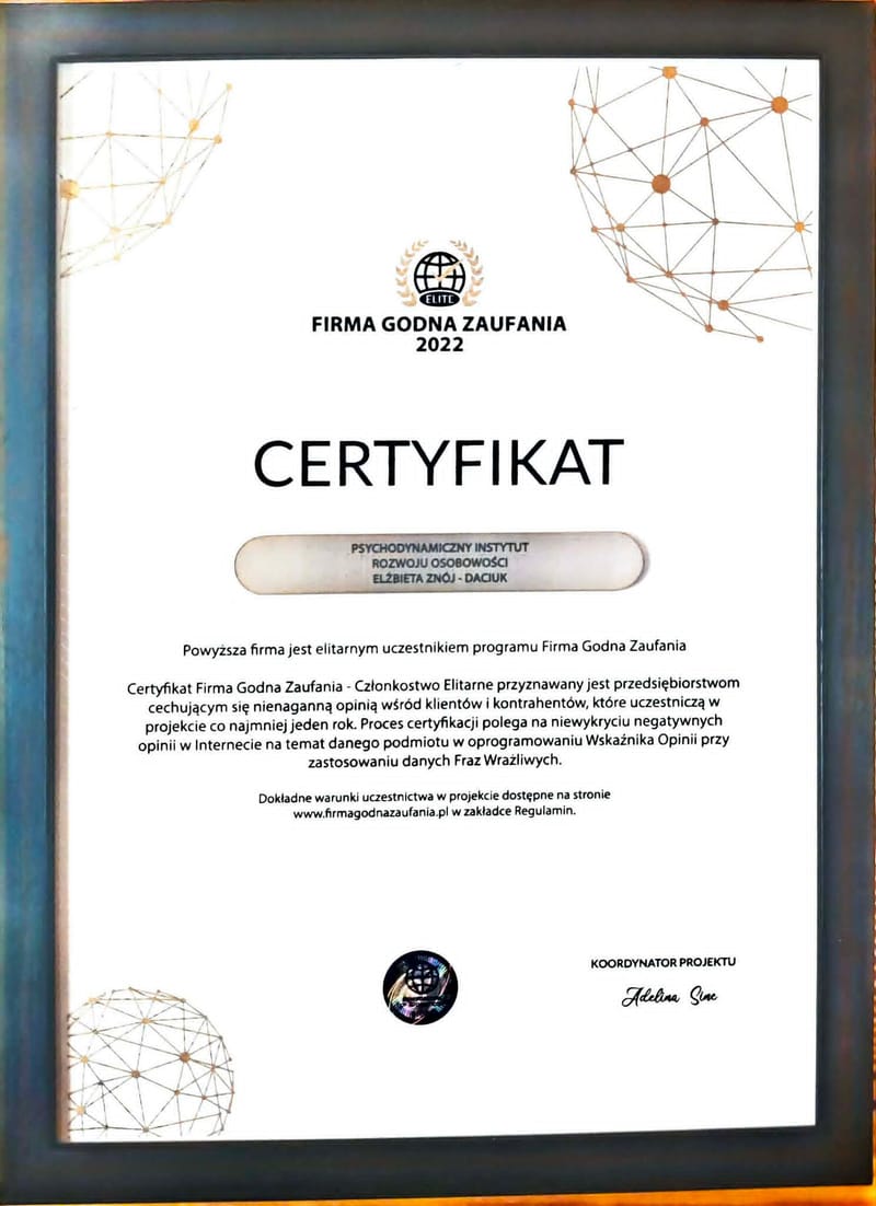 FIRMA GODNA ZAUŁANIA