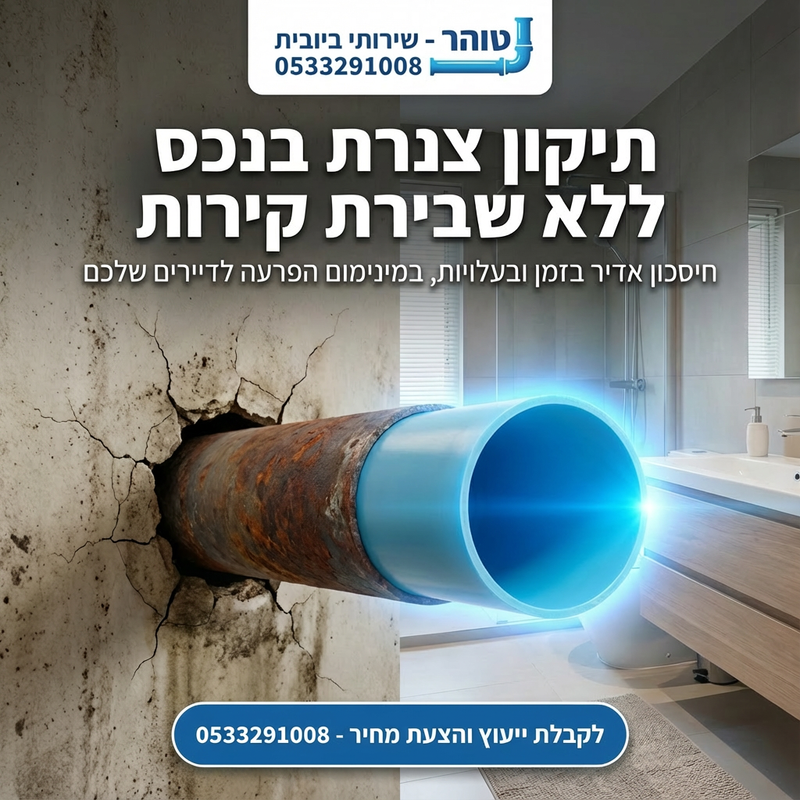 תיקוני צנרת בשיטת אל הרס (פאצים)
