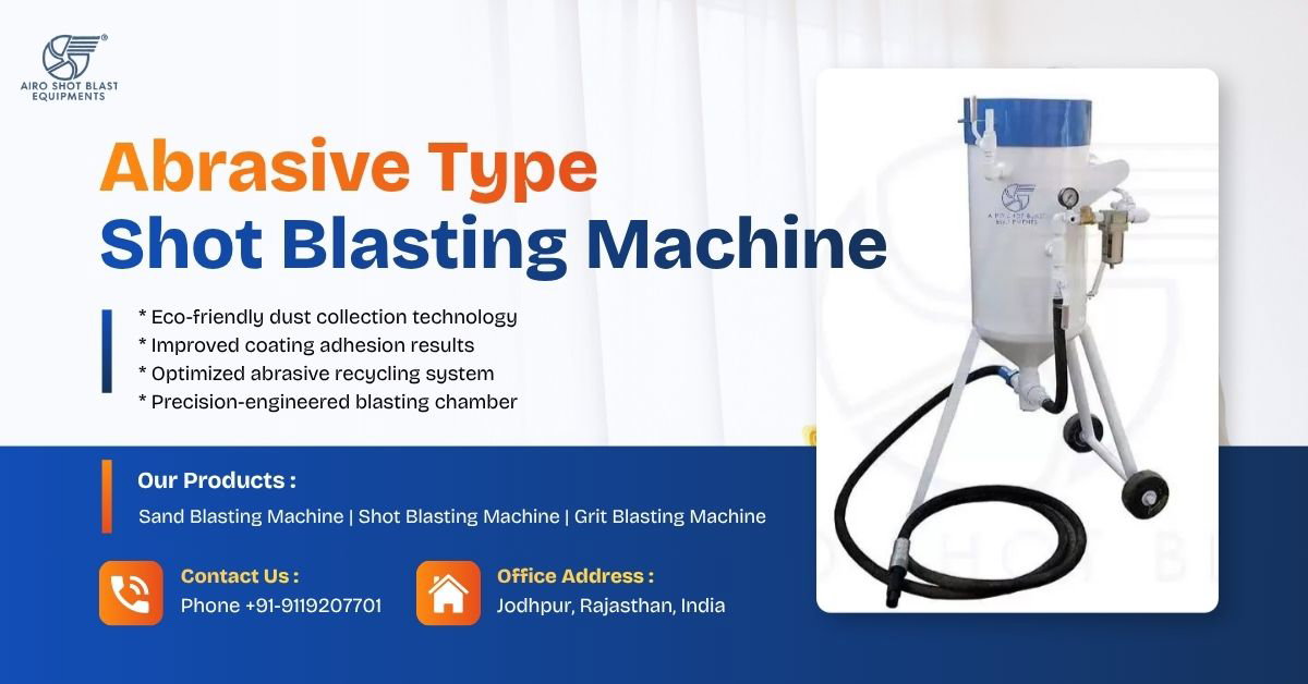 Shot blasting machine for sale in Jodhpur: why India's Blue City is now a serious industrial buying destination