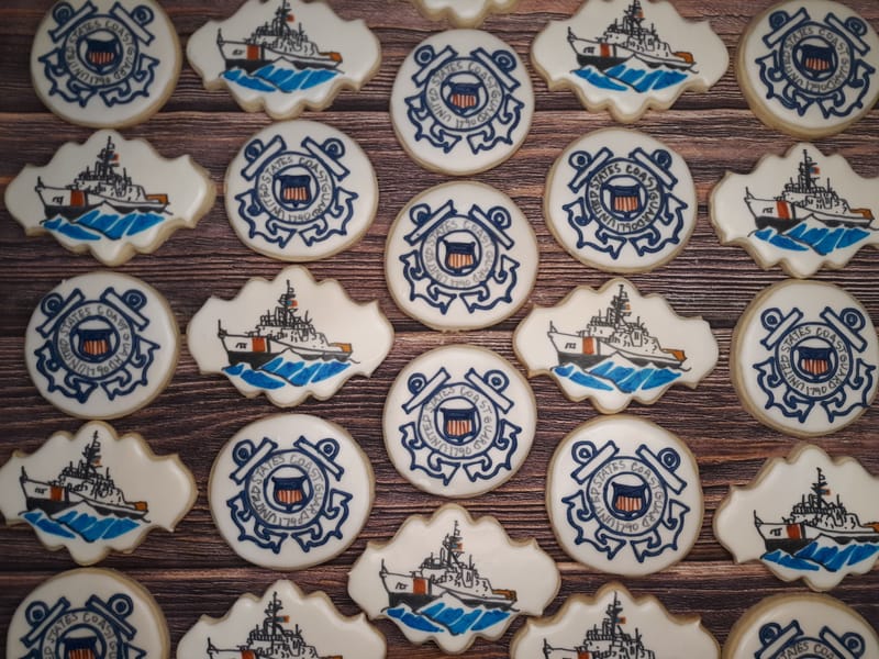 Custom Logo Cookies