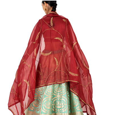 Elegant Choices for Your Perfect Bridal Dupatta Design