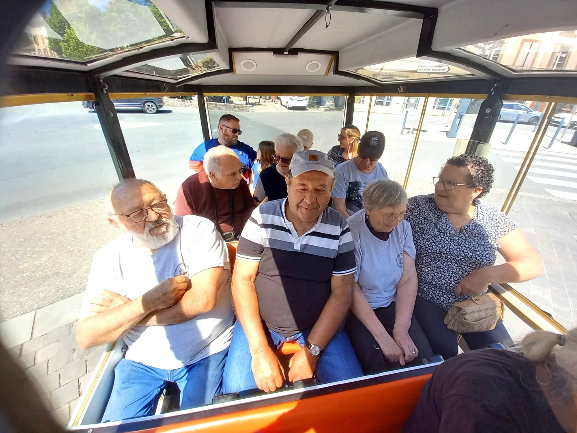 Petit train à Cordes