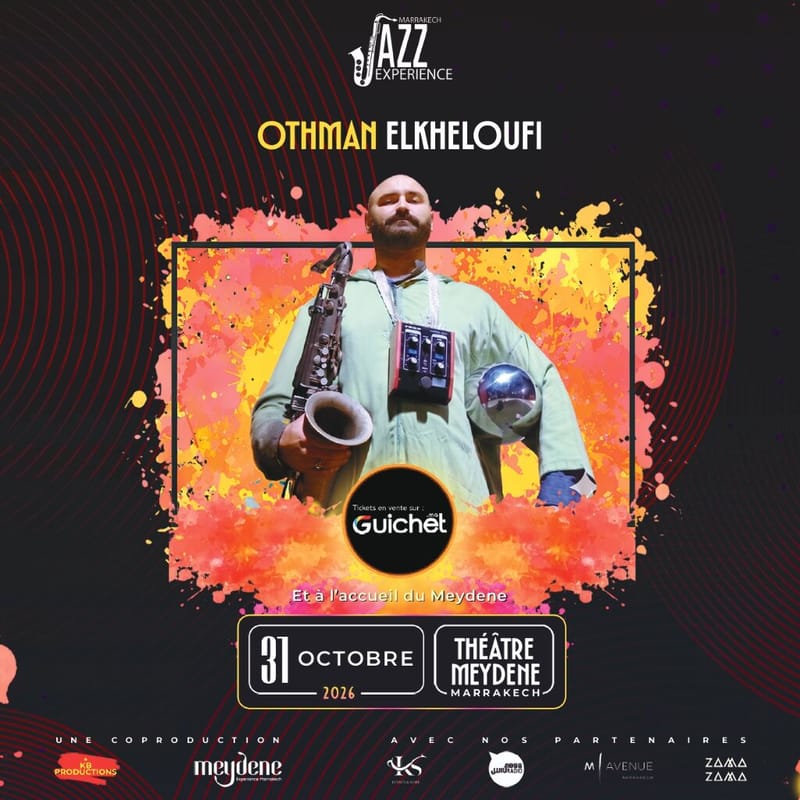 Conférence sur le jazz par OTHMAN EL KHELOUFI- ENTRÉE LIBRE