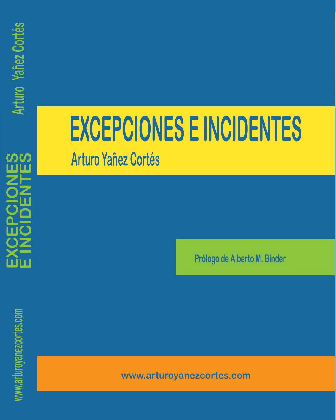 "EXCEPCIONES E INCIDENTES"