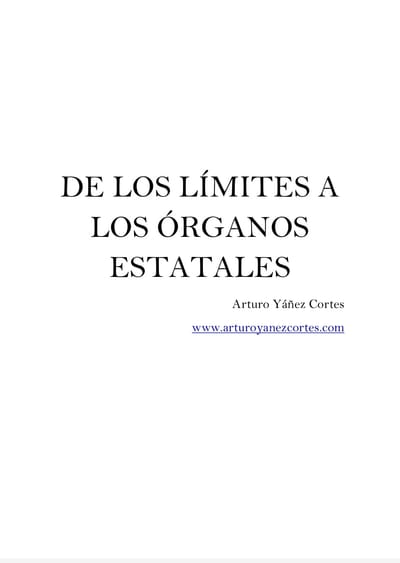 "DE LOS LÍMITES A LOS ORGANOS ESTATALES"