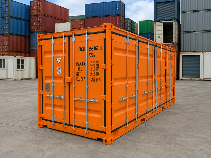 20ft Open Side Shipping Container for Sale New Zealand - Container S...